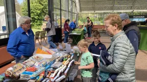 Tuurke viert de lente met modelspoortreinen Museum Klok & Peel. Foto:Liliane Schriks