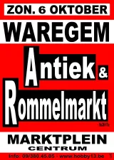 Antiek & Rommelmarkt te Waregem Foto: De Dapper Eddy