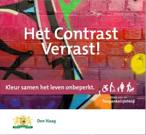 Street Art Tentoonsting Het Contrast Verrast Foto: gemeente Den Haag.