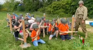 Fotograaf:Baroen Foto: Spanning en avontuur tijdens je D-Day Training op slot Loevestein.