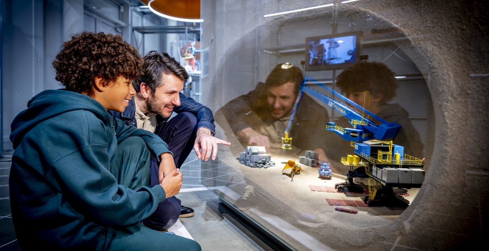 Zie hoe de Maasvlakte 2 tot stand is gekomen via gedetailleerde 3D-modellen. Foto: Portlantis © Robin Utrecht