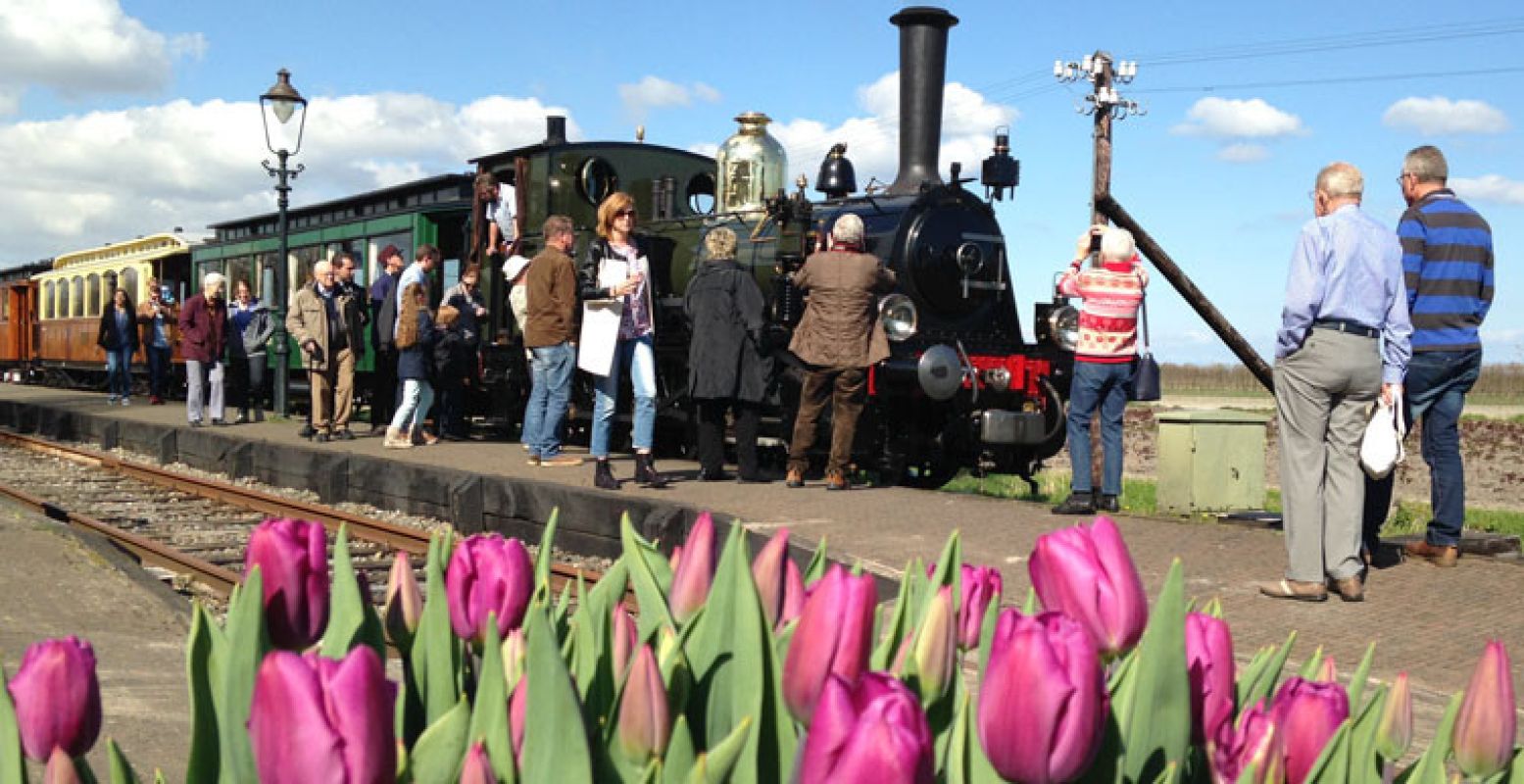 Reis door de tijd met Museumstoomtrein Hoorn-Medemblik. Foto: Museumstoomtrein.