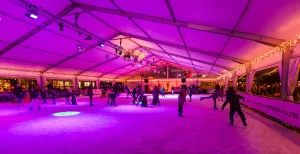 Schaatsen en winterpret voor het Kurhaus