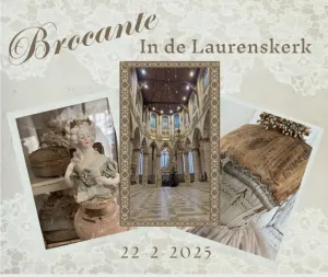 Brocante in de Laurenskerk Brocante foto M.van der Vliet