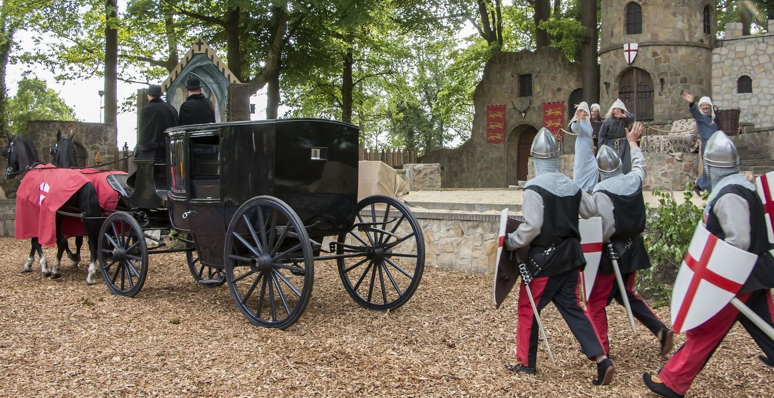 Waan je in de middeleeuwen in het Openluchttheater van Hertme. Foto: Openluchttheater Hertme