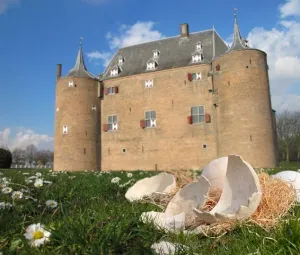 Pasen in het kasteel Foto geüpload door gebruiker Geldersch Landschap en Kasteelen