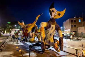 Fruitcorso by Night. Foto: Fruitcorso Tiel