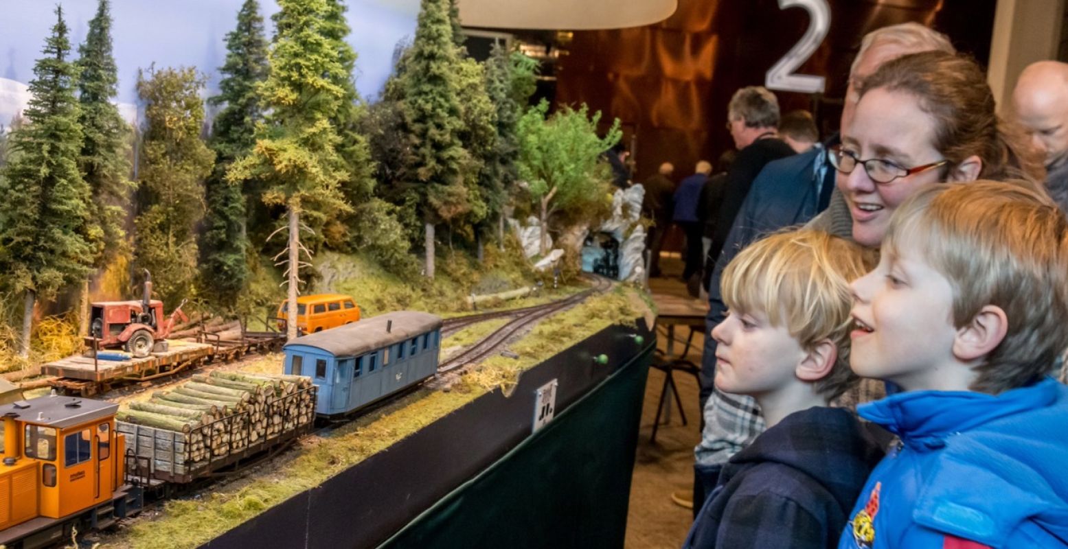 Bewonder de mooiste modeltreinbanen van Europa. Foto: Spoorwegmuseum