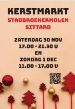 Kerstmarkt Stadbroekermolen Sittard Festijn op het Elzasplein. Foto: Pascalle Schelberg