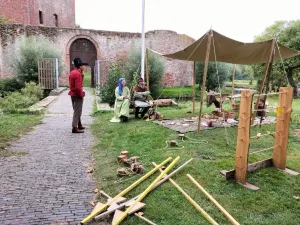 Middeleeuwse spelletjes. Foto: SBKT