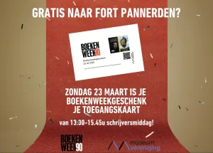 Twee schrijvers en gratis naar Fort Pannerden Foto geüpload door gebruiker Waterlinie Evenement