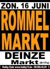 Antiek & Rommelmarkt te Deinze Foto: De Dapper Eddy
