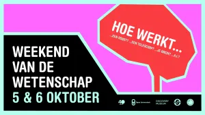 Weekend van de Wetenschap Foto: Discovery Museum, Filmhuis De Spiegel, Open Universiteit