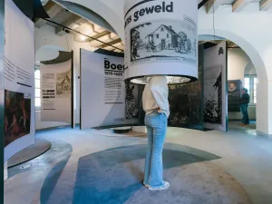 Beland met je hoofd letterlijk in de historie. Foto: Museum Kruithuis © Porum