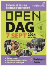Open Dag op bedrijvenpark Veldhuizen in Loenen Flyer open dag Veldhuizen. Foto: Babs Wolbert