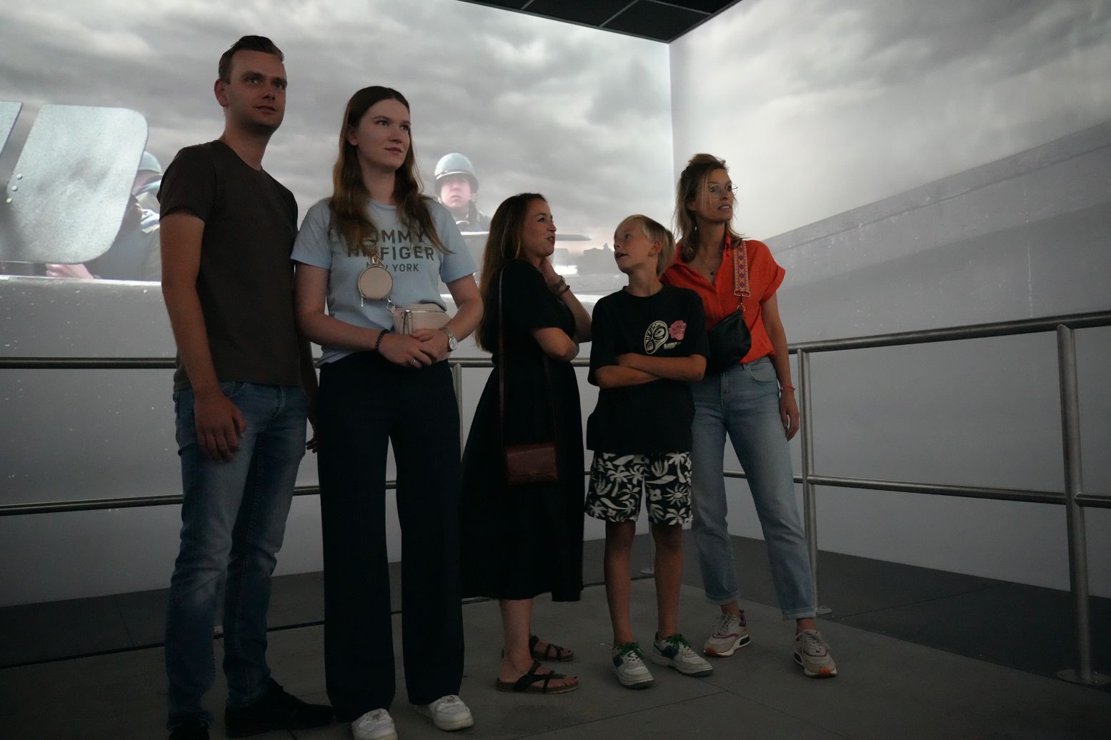 Meevaren op de landingsboot. Foto: Oorlogsmuseum Overloon