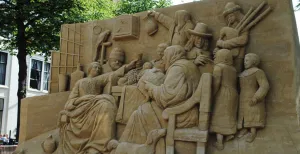 Gratis zandsculpturen bewonderen in Den Haag