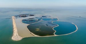 De Marker Wadden vanuit de lucht. Foto: Natuurmonumenten @ John Gundlach - Flying Holland