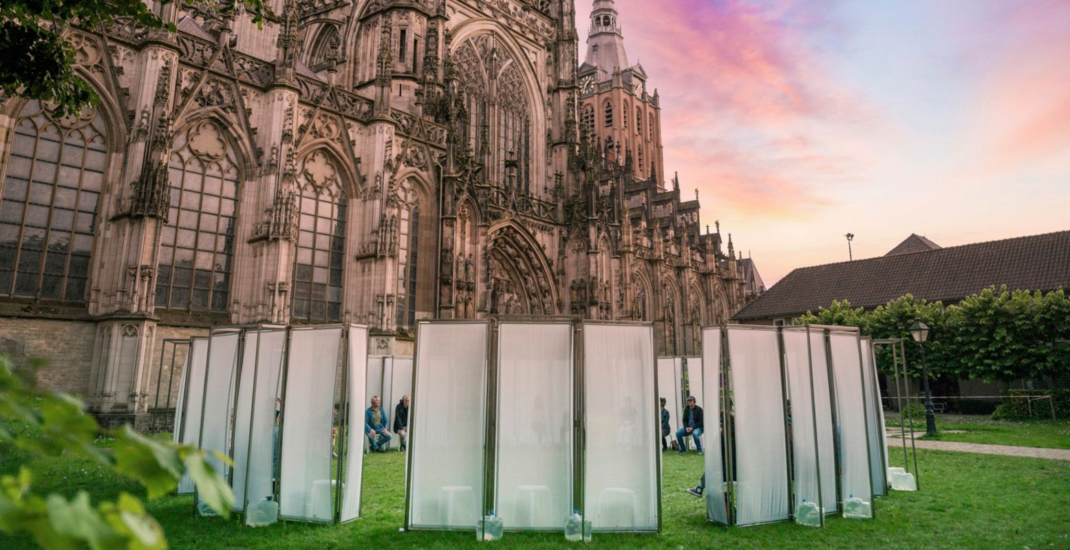 Tijdens het Theaterfestival Boulevard wordt de hele binnenstad van Den Bosch omgetoverd tot theater-walhalla. Foto: Katja Heitmann © Karin Jonkers