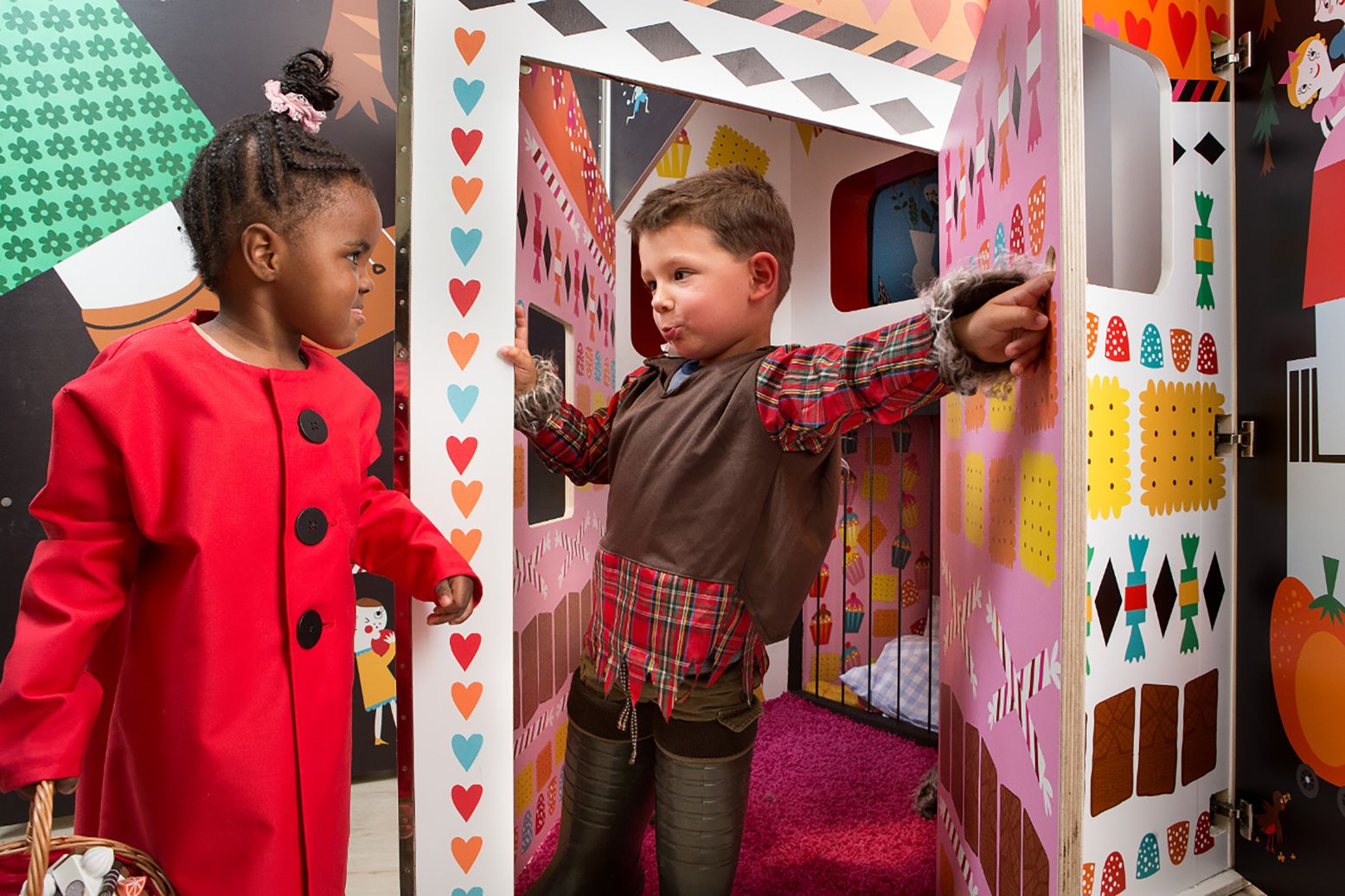 Spelen in kindermuseum Villa Zebra. Foto: Villa Zebra © Hester Blankestijn