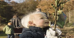 Boomophaaldag van OERRR op de Sint-Pietersberg in Maastricht | Foto geüpload door gebruiker Natuurmonumenten.