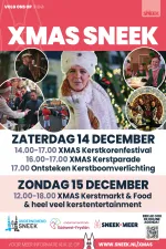 XMAS Sneek Fotobeschrijving: Sneek Poster. Foto: (c) Sneek=Meer.