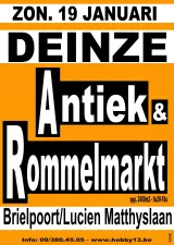 Antiek & Rommelmarkt te Deinze Foto: De Dapper Eddy