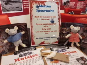 Muizenspeurtocht in LEGO-museum Bron: Museum van de 20e Eeuw Foto: Benno Ellerbroek