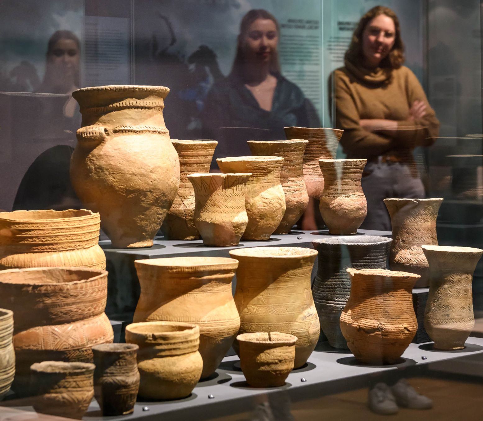 De markante Klokbekers, gevonden in heel Europa. Foto: Rijksmuseum van Oudheden © Mike Bink