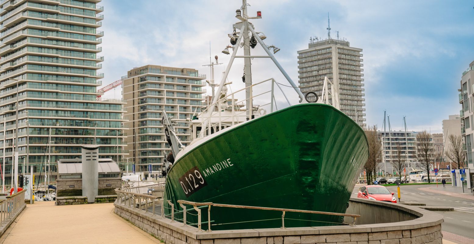 Duik in de woeste geschiedenis van het schip Amandine, beter bekend als 'de laatste IJslandvaarder'. Foto: Onthaal Amandine © Nick Decombel