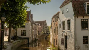 Gracht in Oudewater Foto: Puzzeluitje.nl