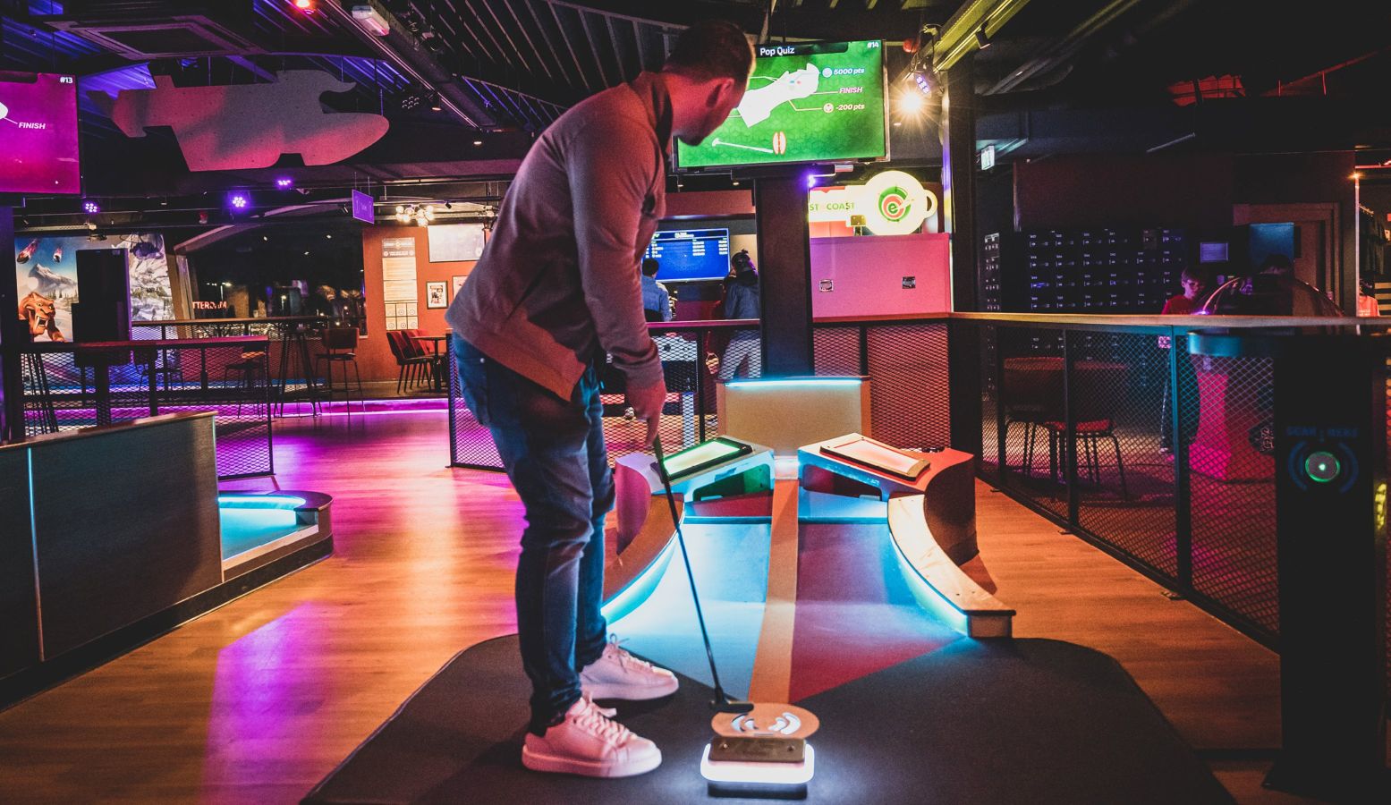 De Lucky Putt Minigolf bij Hollywood Event Center is een onvergetelijke ervaring. Foto: Hollywood Event Center