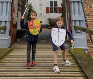 Workshop Maak je eigen wapenschild Foto geüpload door gebruiker Geldersch Landschap en Kasteelen