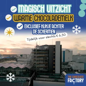 The Chocolate Factory Fotoberschrijving: Poster. Foto: (c) The Chocolate Factory.