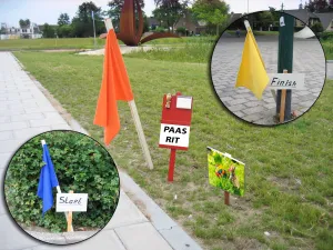 Paasrit - vind puzzelend de juiste weg Foto: AMBC Achterveld