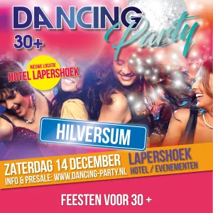 30+  Dancing Party Hilversum 30+ Dancing Party. Foto: Herman Hilhorst.