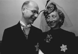 Liefde in Oorlogstijd Fotobeschrijving: Joods echtpaar. Foto: NIOD Oppelaar.