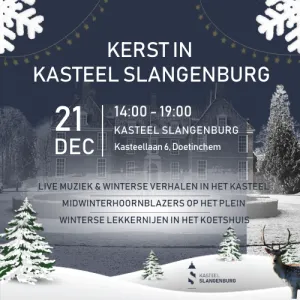 Kerst in Kasteel Slangenburg Kerstevent. Foto: Kasteel Slangenburg