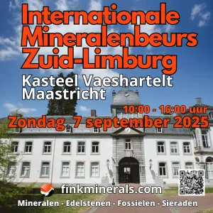 5e Internationale Mineralenbeurs Zuid-Limburg R. Vinkenfinkm Foto:RV