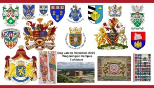 Heraldische Dag - Dag van de Heraldiek eigen foto's en wapens zijn publiekelijk en daarmee rechtenvrij