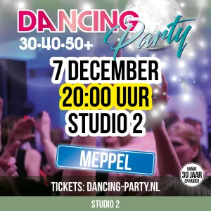 30•40•50+ Dancing Party Meppel 30+ Dancing Party. Foto: Herman Hilhorst.