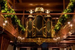 Kerst op solder! Orgel. Foto: Rebekka Mell.