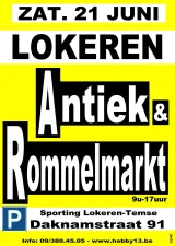 Antiek & Rommelmarkt te Lokeren Foto: De Dapper Eddy