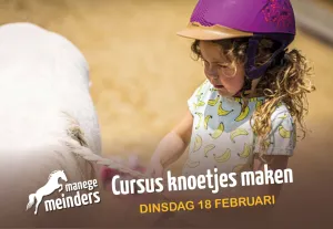 Manege Meinders cursus knoetjes maken Foto: Manege Meinders