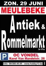 Antiek & Rommelmarkt te Meulebeke Foto: De Dapper Eddy