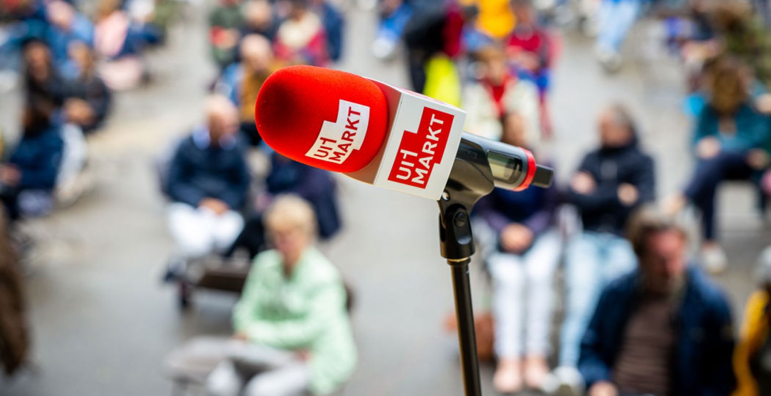 De Uitmarkt 2021 vind plaats mét livepubliek op het Museumplein in Amsterdam. Foto: Uitmarkt © Floris Heuer