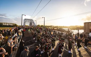 Vrijheidspad wandelestafette Bridge to Liberation. Foto: Floris Heuer