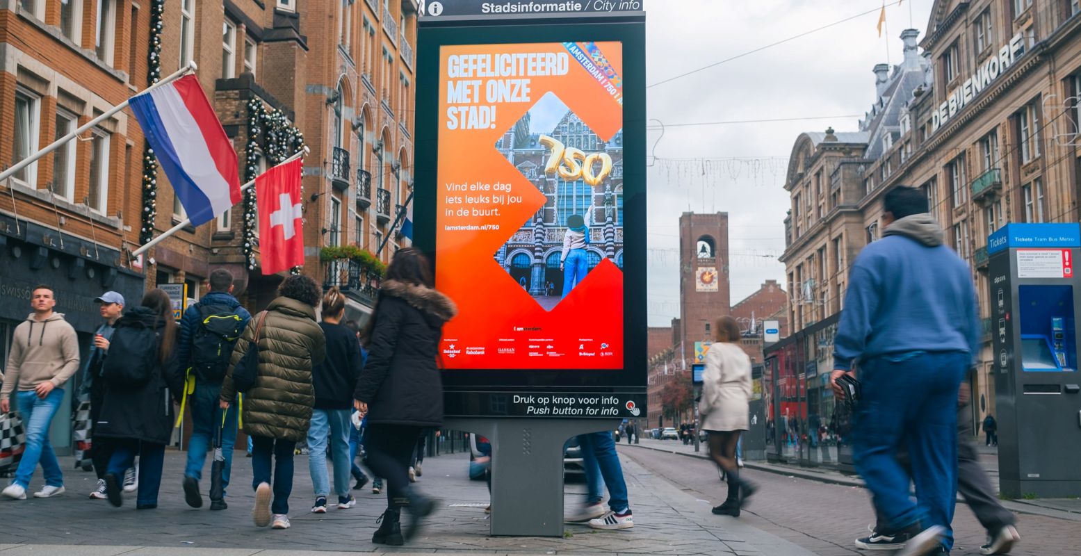 Het hele jaar door worden meer dan 300 activiteiten georganiseerd in de stad. Foto: Programmabureau 750 © Koen Smilde