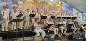 Concert Shantykoor Het Veerse Scheepstuig. Foto: Het Veerse Scheepstuig 