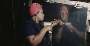 De heldinnen van de Tweede Wereldoorlog: Rosie the Riveter